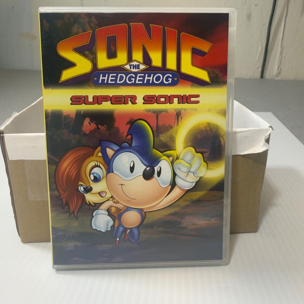 Sonic the Hedgehog Super Sonic‎ DVD 2007 NCircle Entertainment 88 Min SatAM Sega